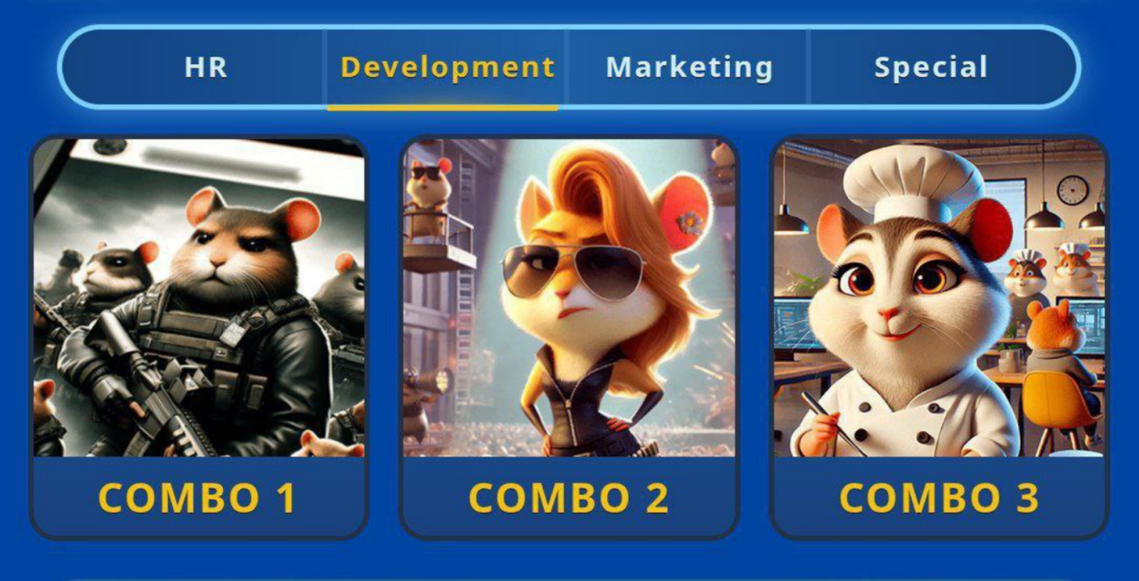 Hamster GameDev комбо 8 августа