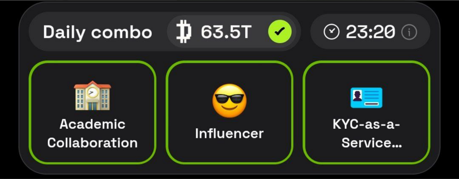 Dropee комбо декабря