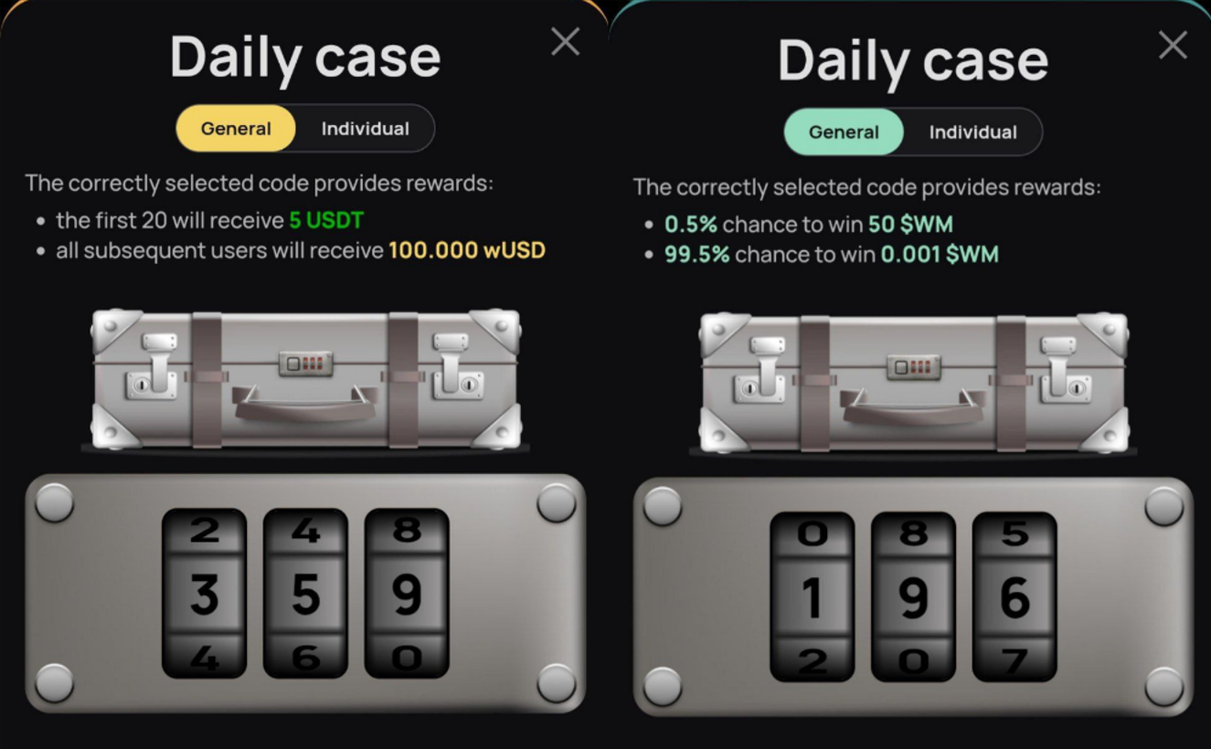 WeMine код сегодня