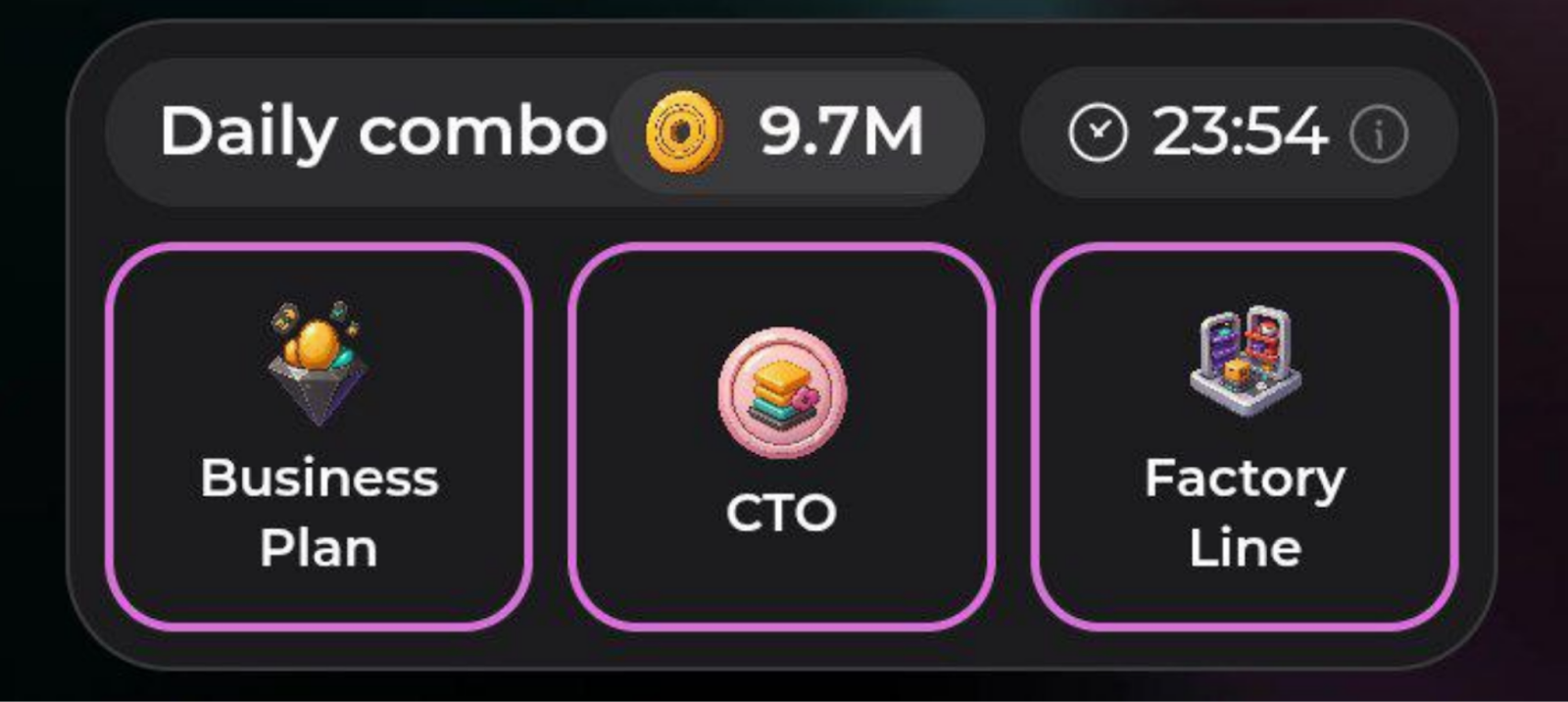 Dropee комбо сегодня