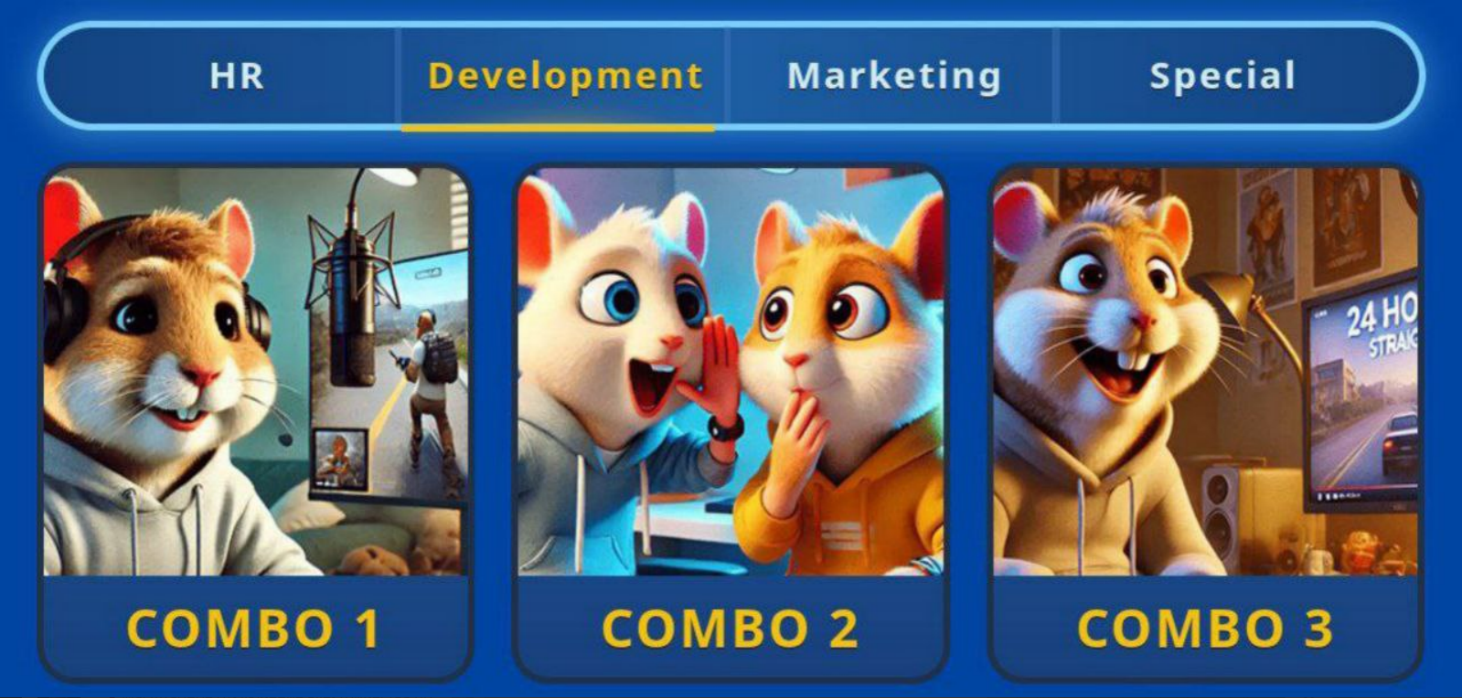 Hamster GameDev комбо 28 апреля