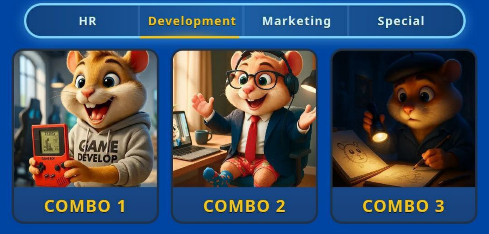 Hamster GameDev комбо 24 сентября