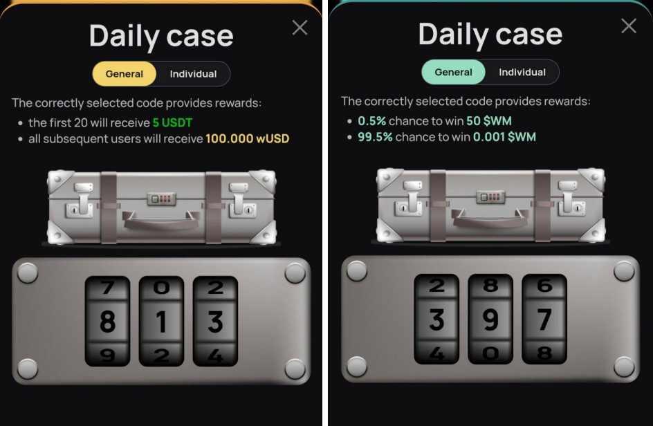 WeMine код сегодня