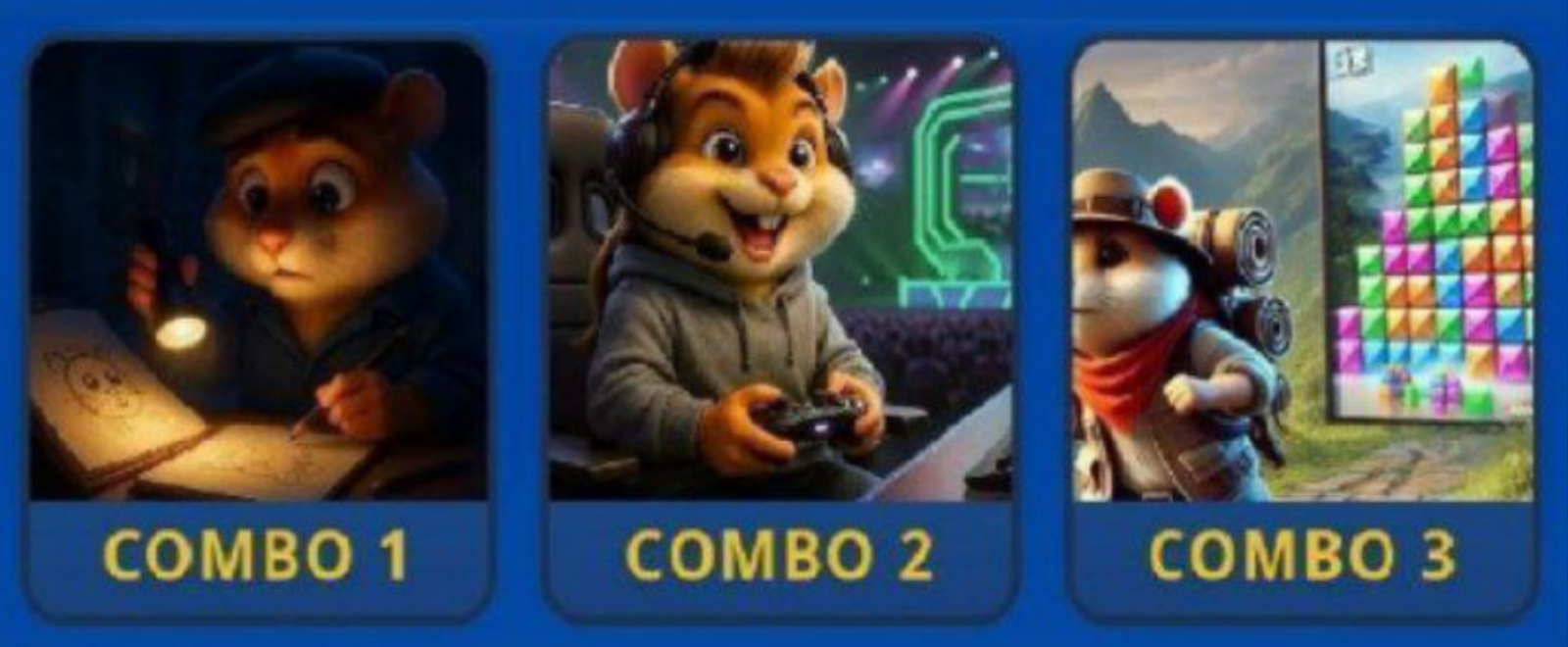 Hamster GameDev комбо сегодня