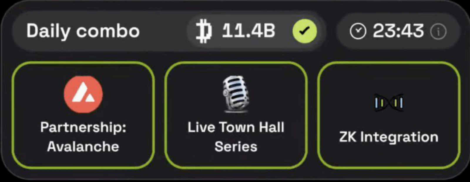 Dropee комбо сегодня