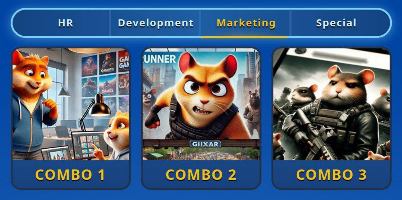 Hamster GameDev комбо сегодня