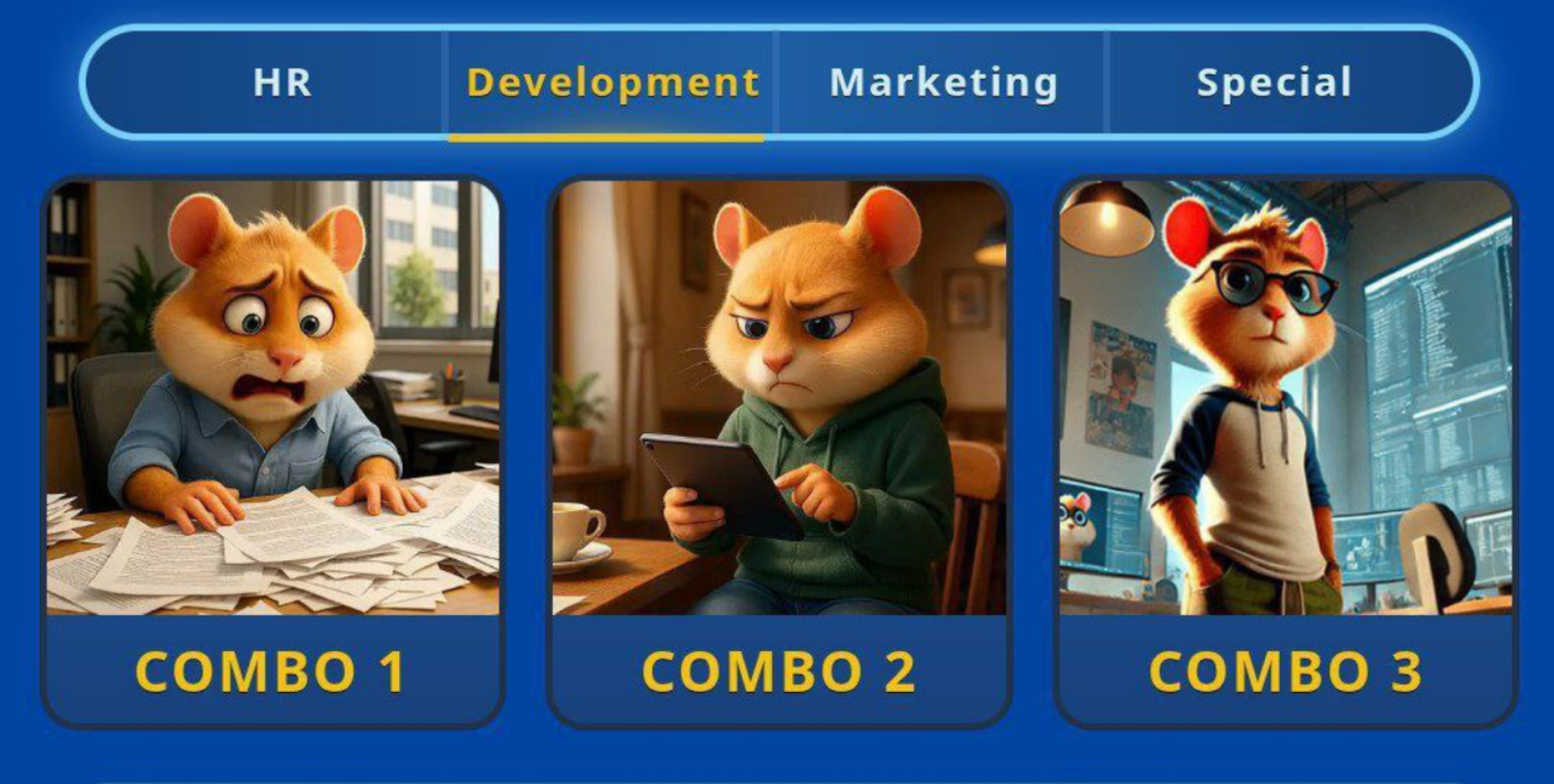 Hamster GameDev комбо 31 июля