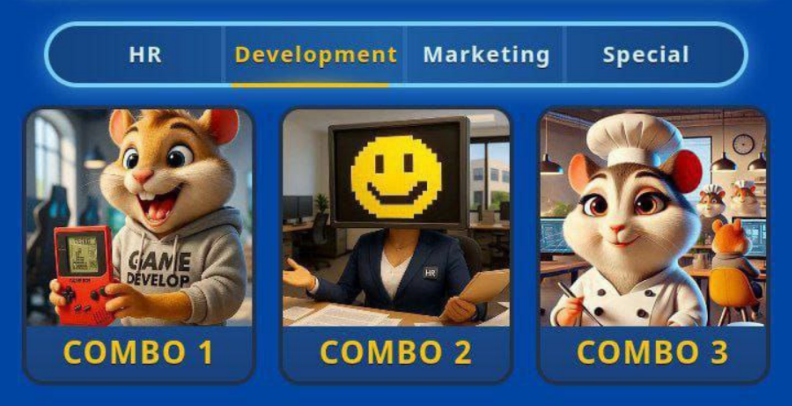 Hamster GameDev комбо 15 августа