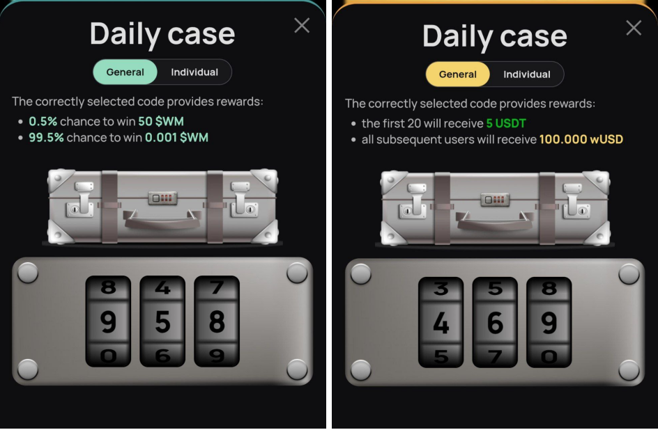 WeMine код сегодня