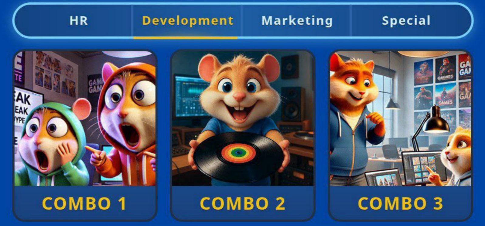 Hamster GameDev комбо сегодня