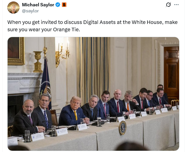 Конгресс США обсуждает стратегический биткоин-резерв с участием Сейлора и Ли