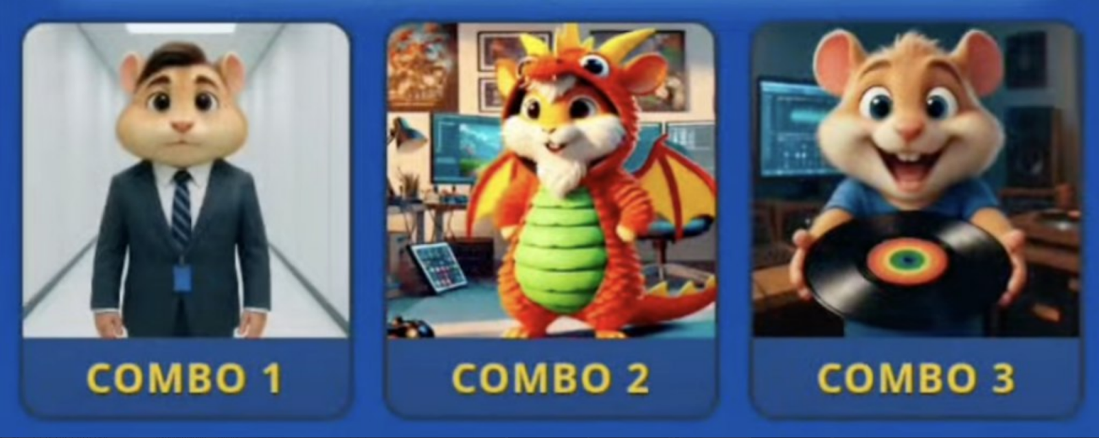 Hamster GameDev комбо сегодня