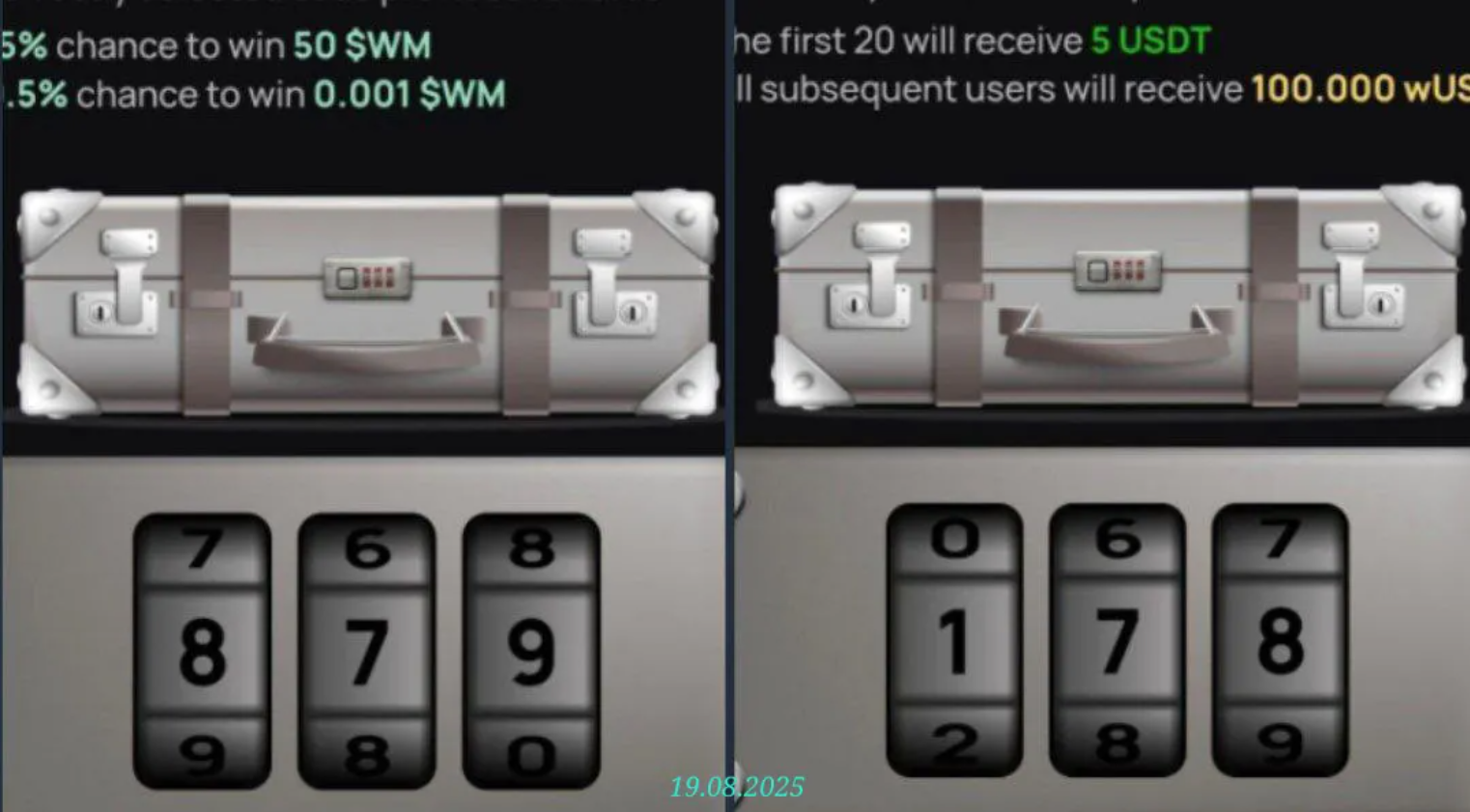 WeMine код сегодня