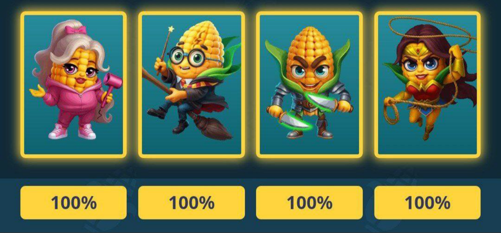 Corn Battles комбо дня