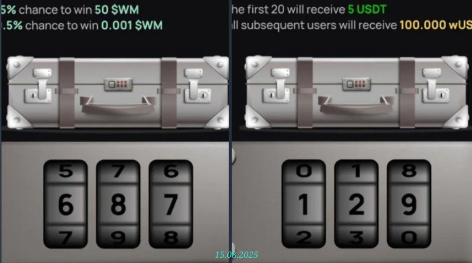 WeMine код сегодня