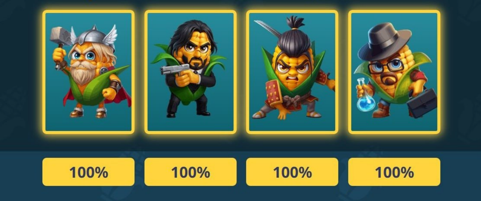 Corn Battles комбо дня