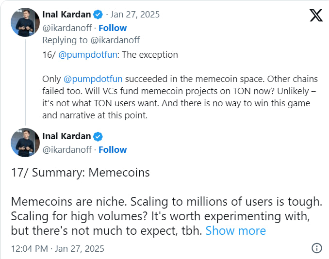 Прогноз цены Toncoin: останется ли тренд медвежьим в 2025?