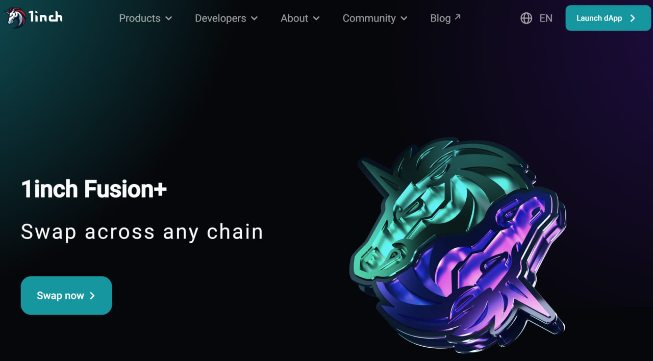 1inch начал работу на Solana и готовит обмен между сетями