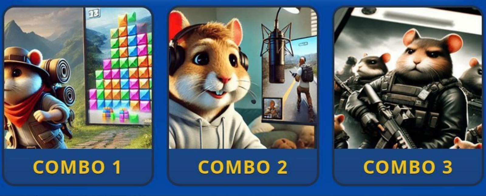 Hamster GameDev комбо сегодня