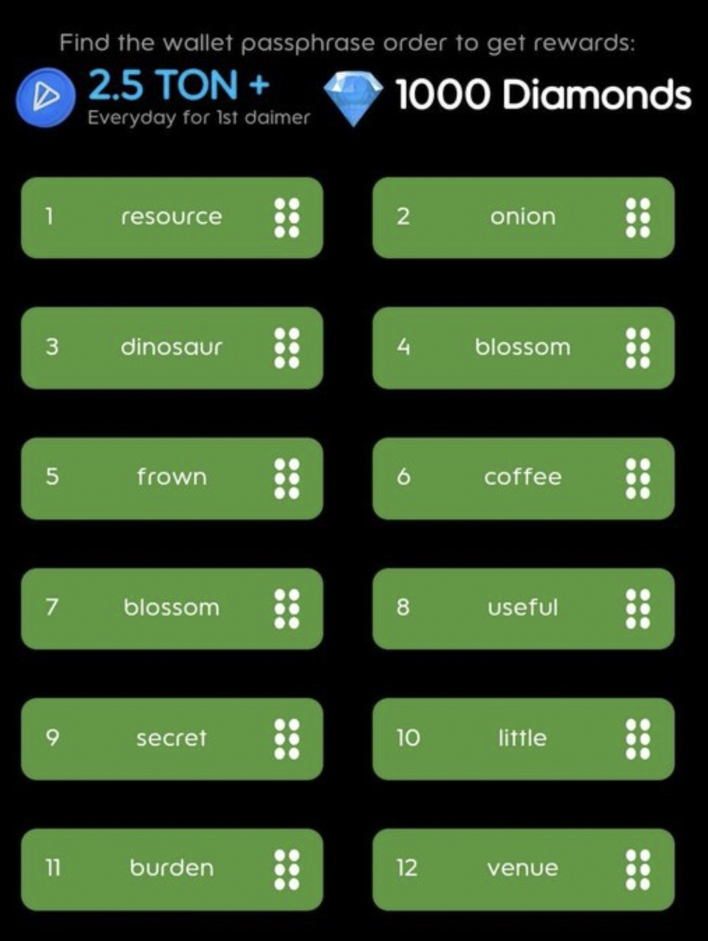 HoldCoin комбо дня