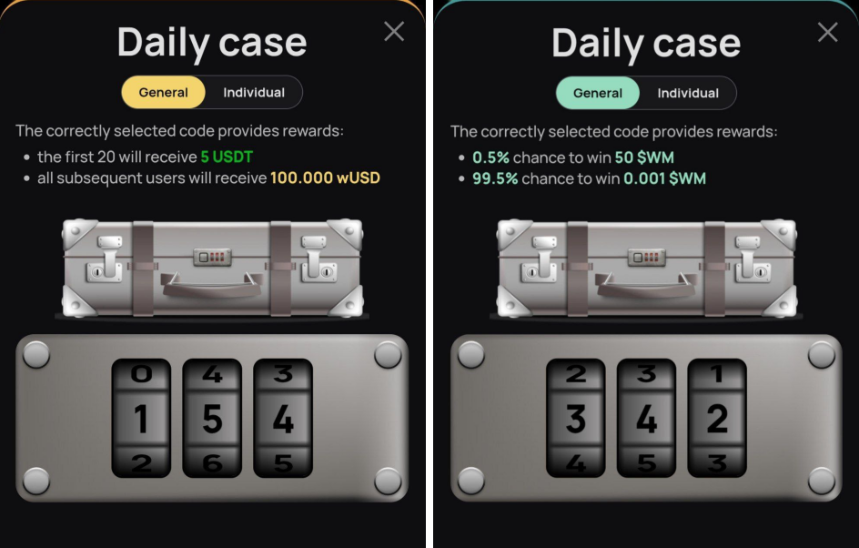 WeMine код сегодня