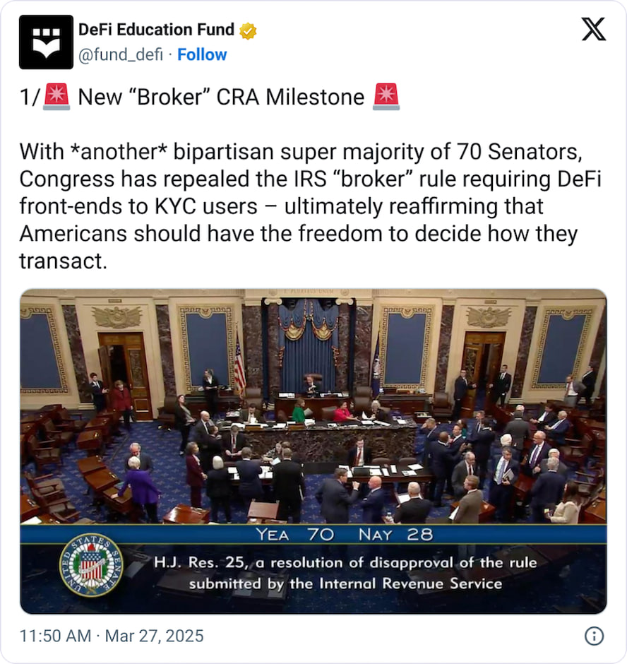 Трамп готов отменить правило IRS для DeFi-платформ