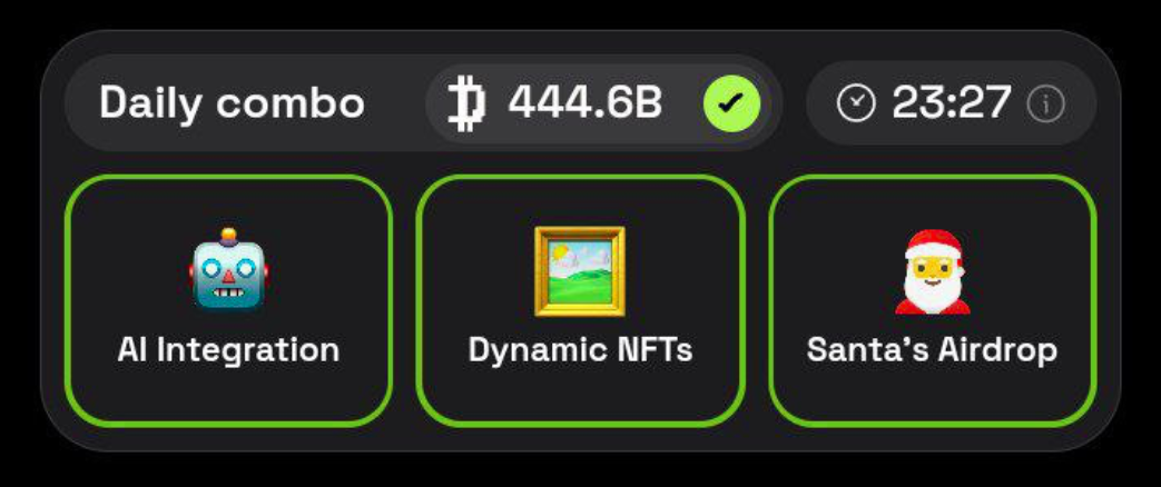 Dropee комбо декабря