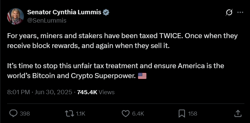 Senator Cynthia Lummis