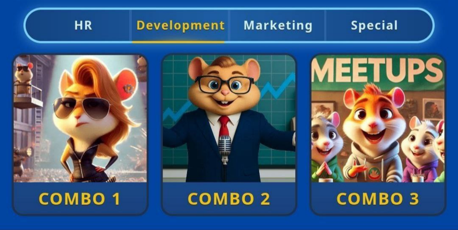 Hamster GameDev комбо сегодня