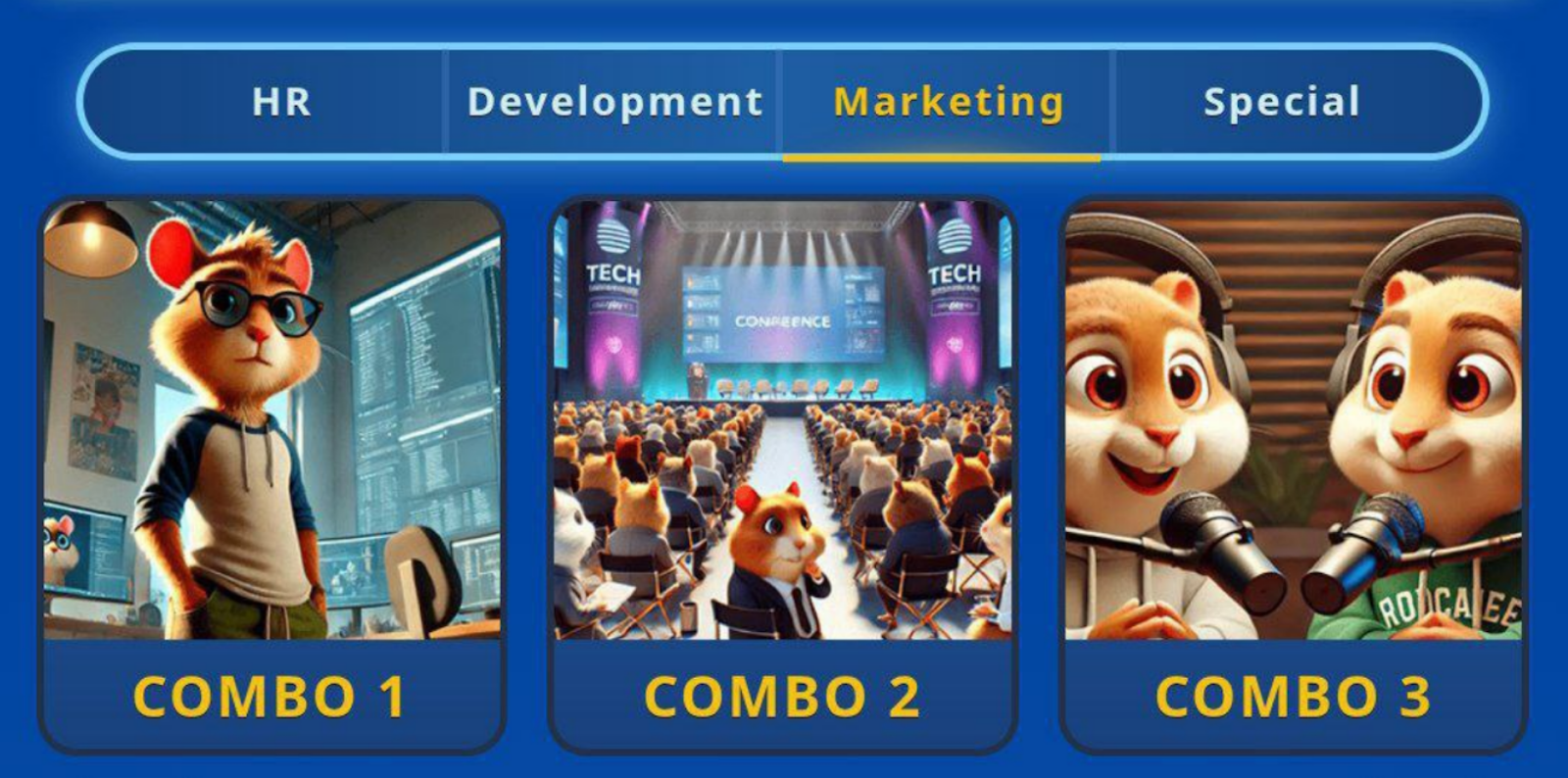 Hamster GameDev комбо 26 июня