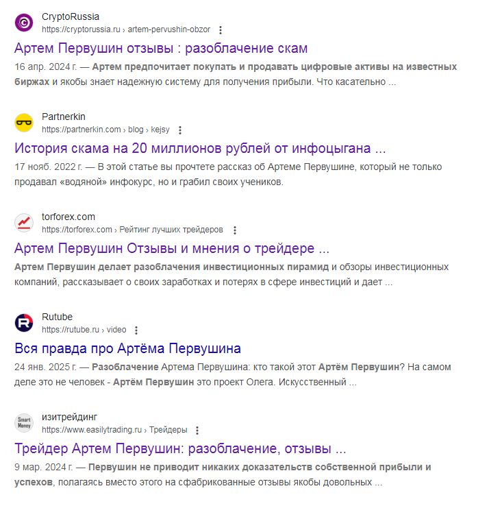 артём первушин инвестиции