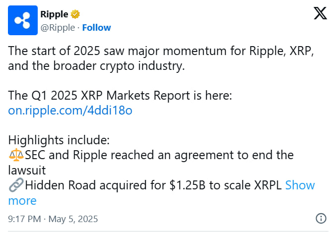 Ripple укрепляет позиции: рост XRP и новые приобретения