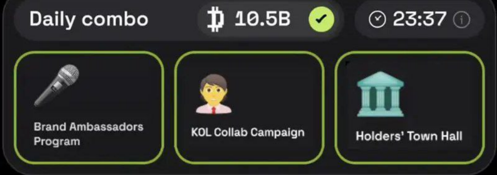 Dropee комбо декабря