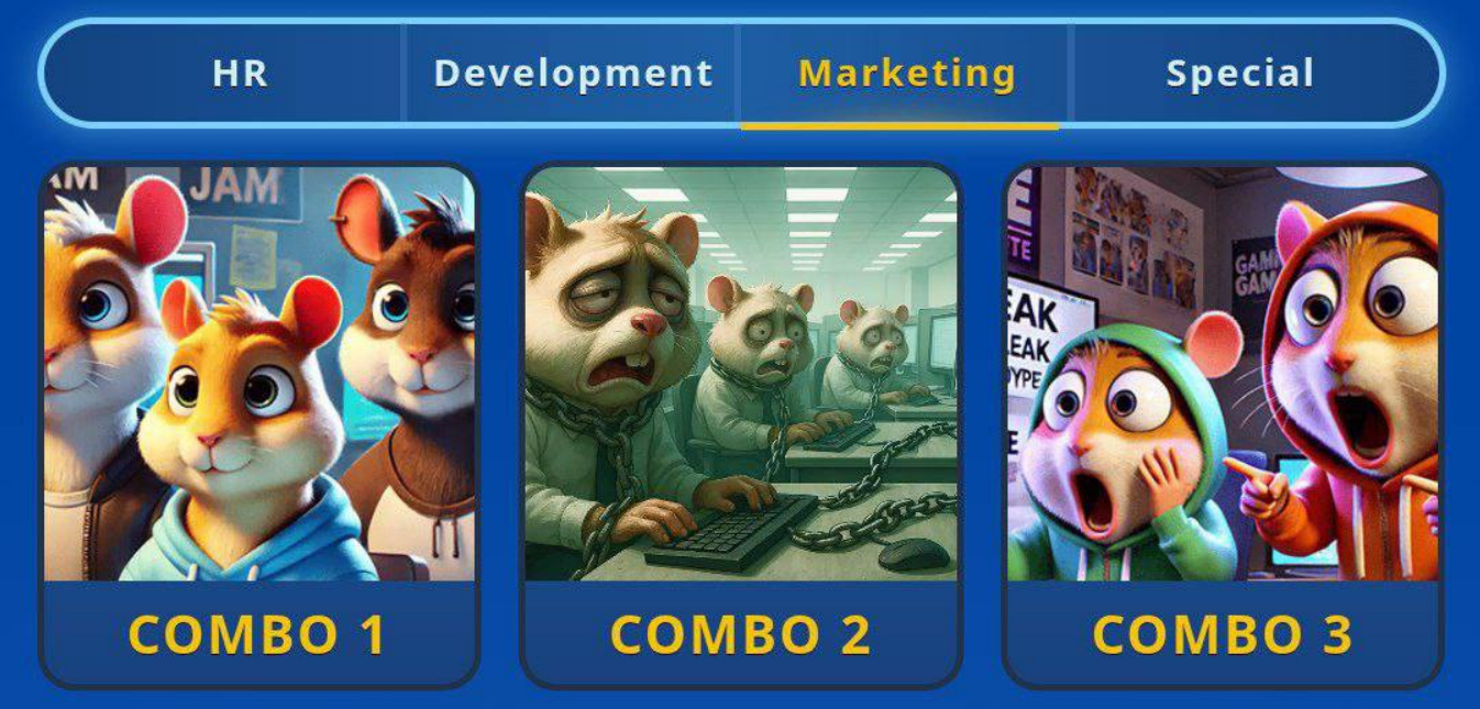 Hamster GameDev комбо сегодня